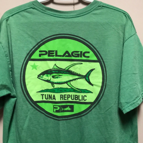 LG Green Tuna Pelagic Short Sleeve - Picture 4 of 4